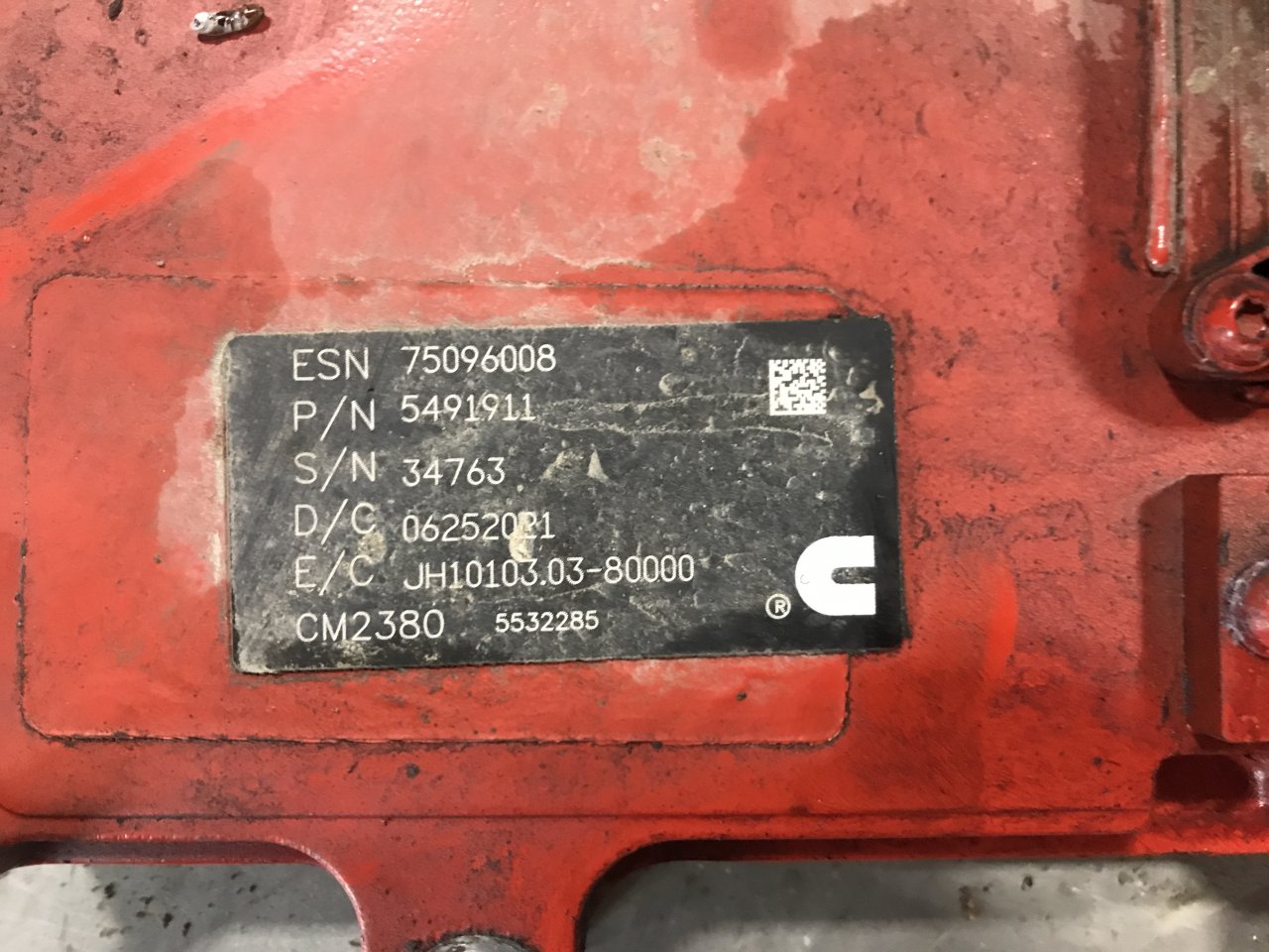 Cummins Isx N Ecm Engine Control Module For Sale