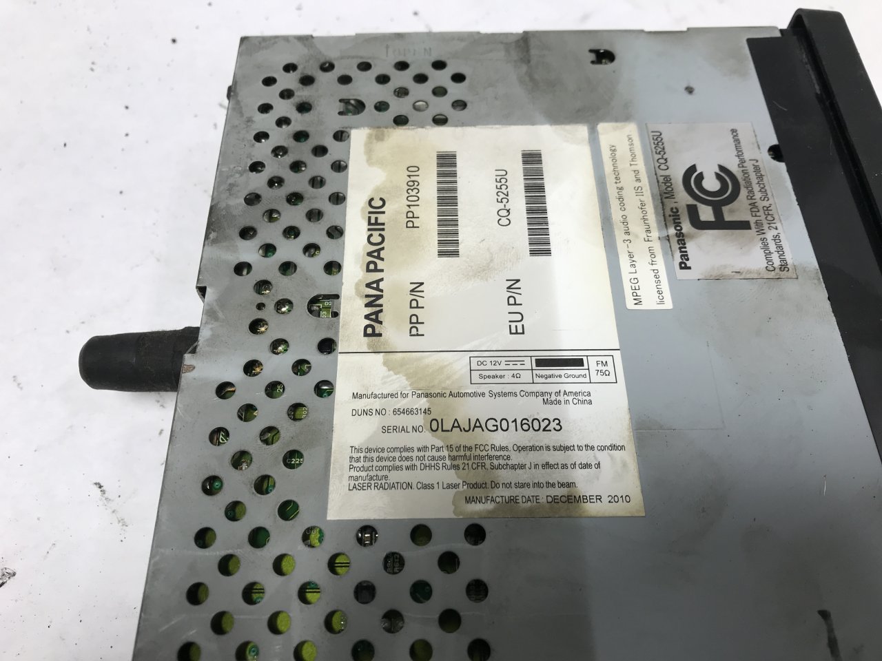 Freightliner CASCADIA A/V Equipment (Radio) for Sale