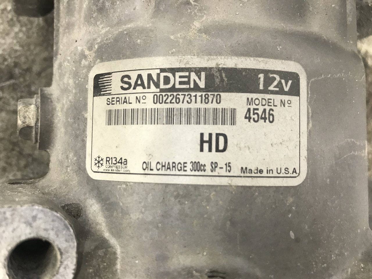 2013 INTERNATIONAL PROSTAR MAXXFORCE AIR COMPRESSOR visual data 6