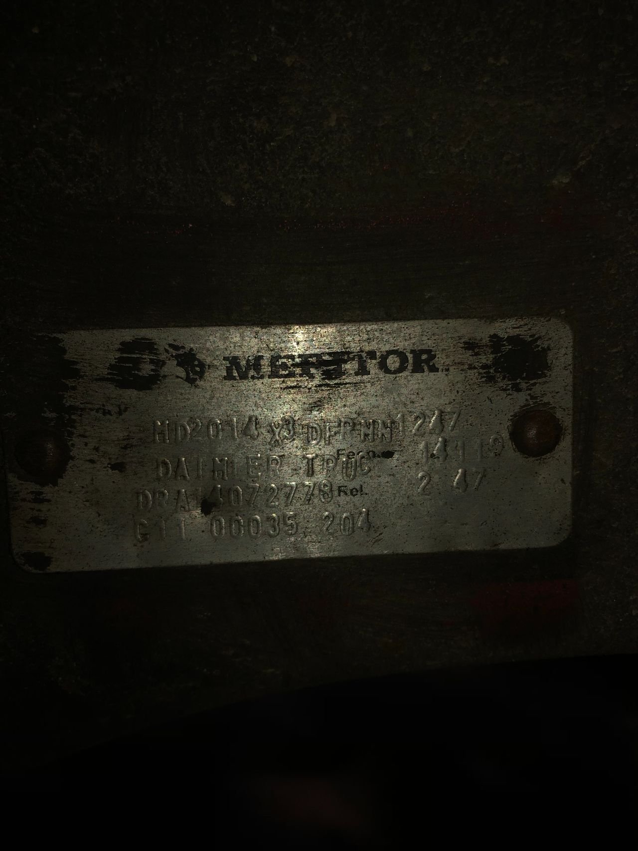 DRA14072778 Meritor MD2014X Axle Housing for Sale