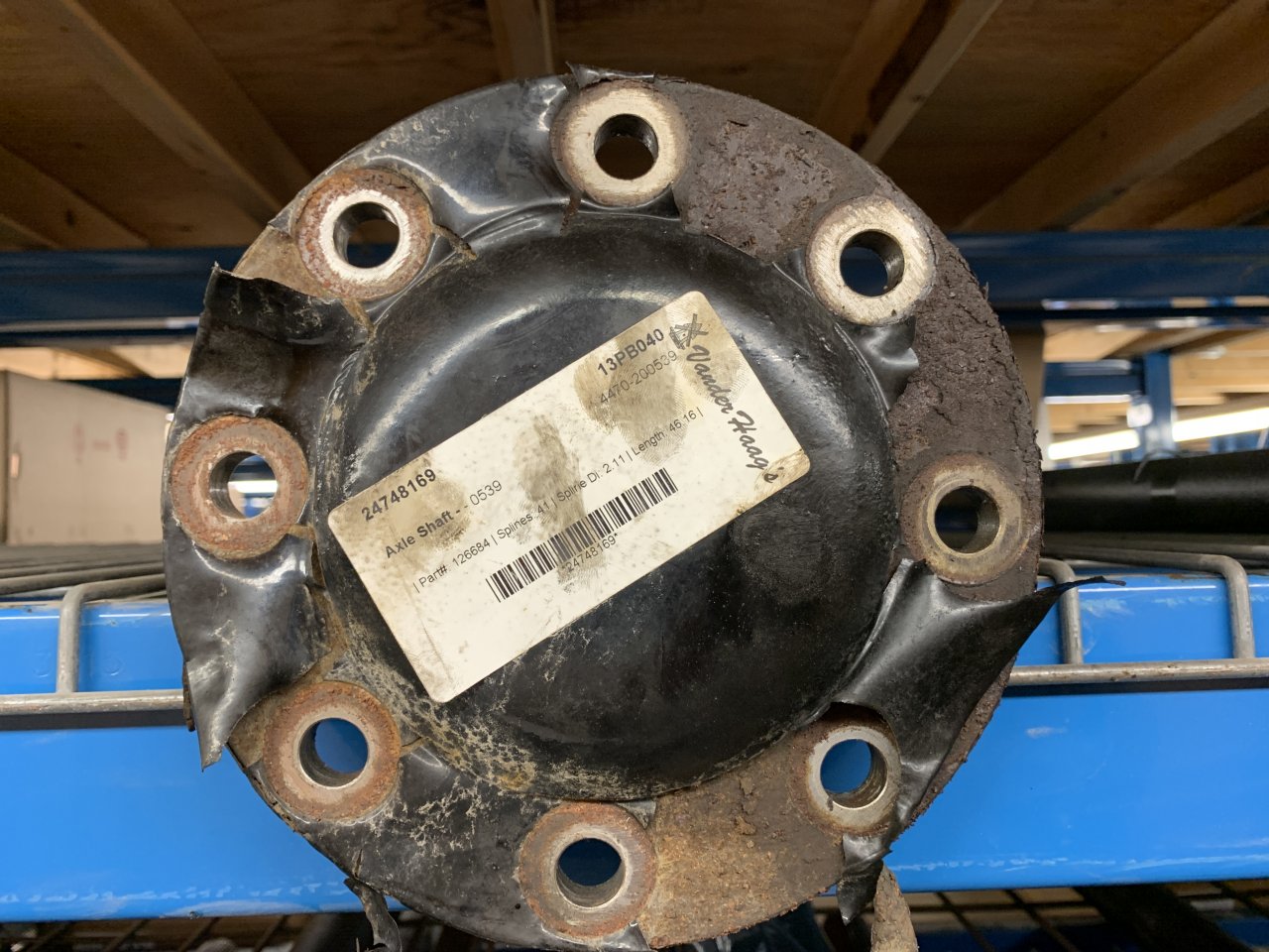 126684 Eaton 128504 Axle Shaft for Sale