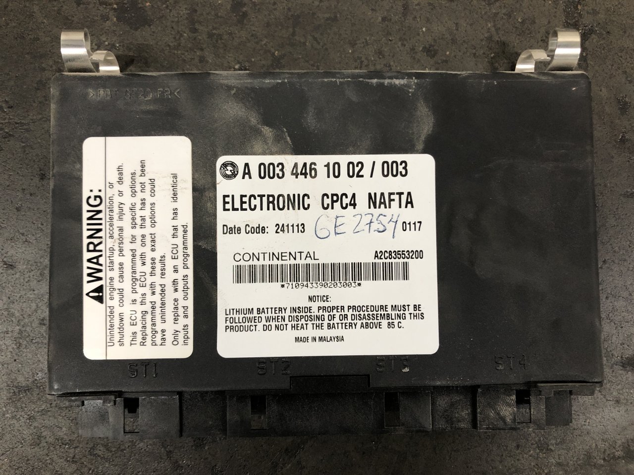 Sam Cab Module 114sd Freightliner 114SD Cab Control Module CECU for Sale