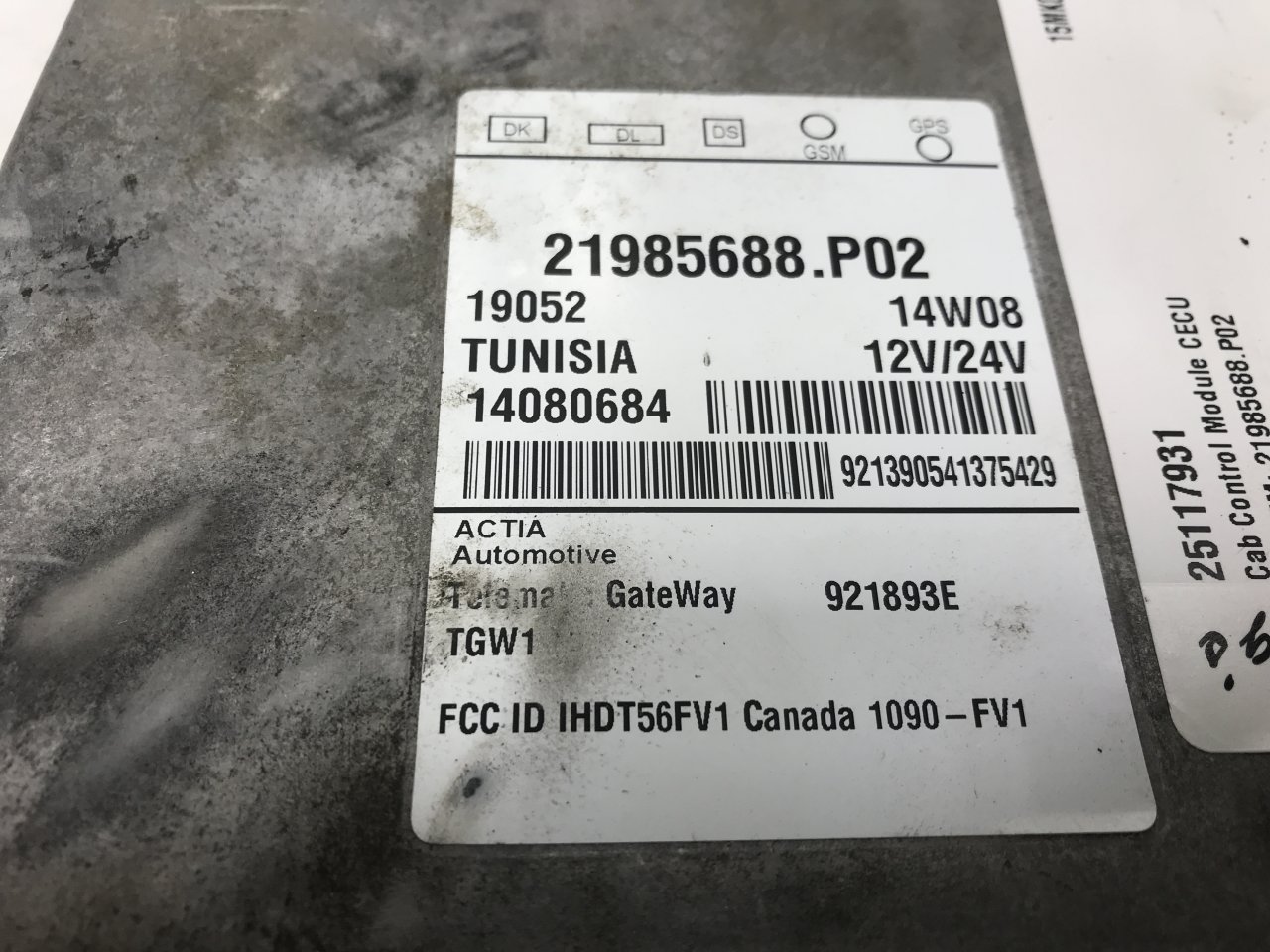 21985688.P02 | Mack CXU613 Cab Control Module CECU for Sale