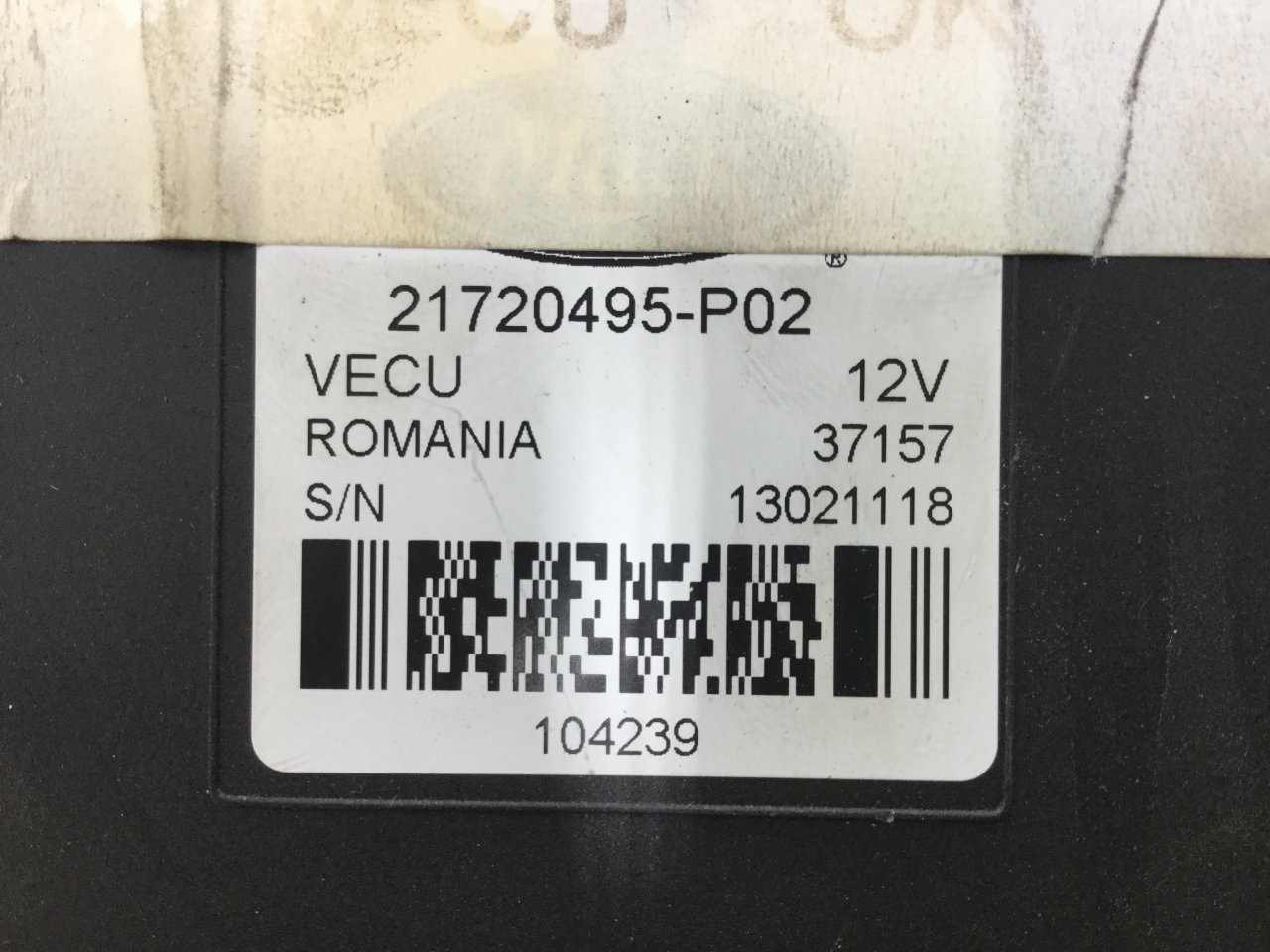 21720495-P02 | Mack GU813 Cab Control Module CECU for Sale