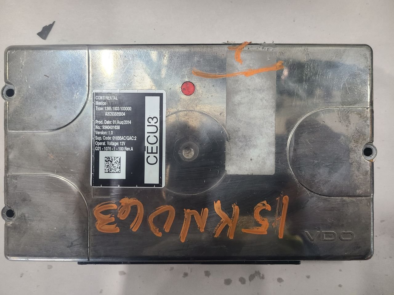 9340401638 | Kenworth T800 Cab Control Module CECU for Sale