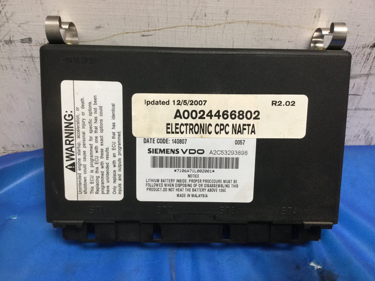 Freightliner CASCADIA Electronic Chassis Control Module for Sale