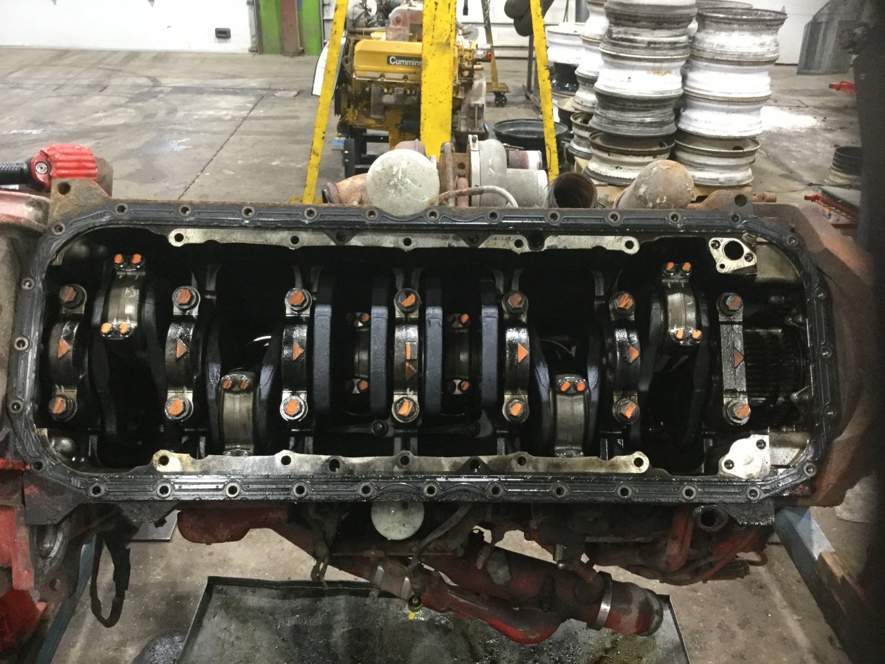 Cummins 555 Engine Assembly for Sale