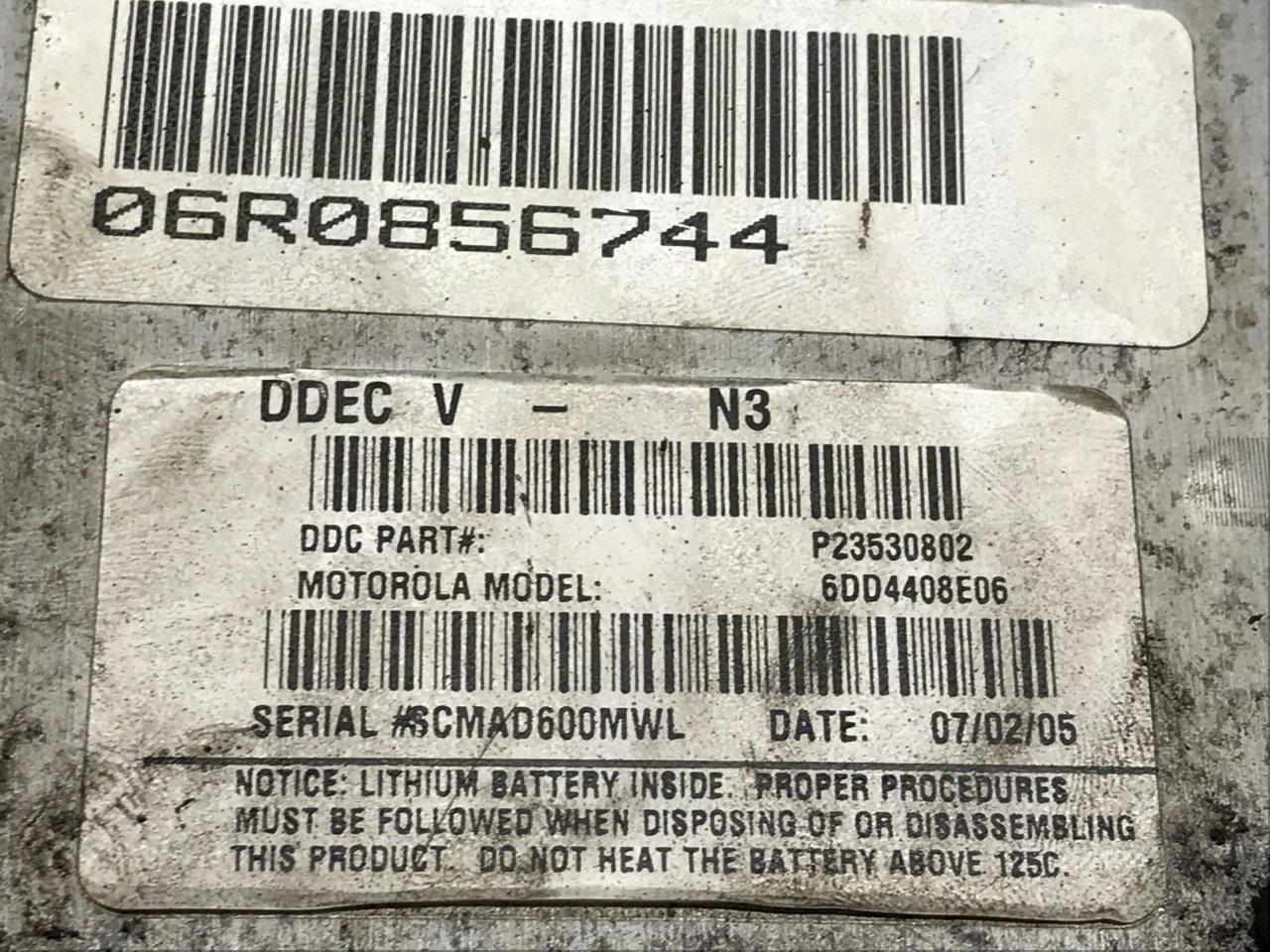 P23530802 | Detroit 60 SER 14.0 ECM | Engine Control Module