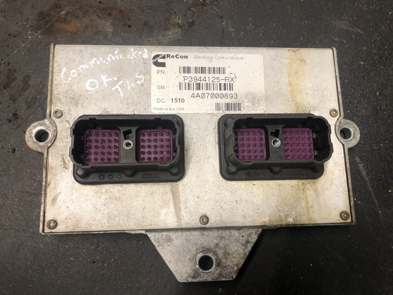 Ecm Control Module Cummins Cummins ISC ECM | Engine Control Module for Sale