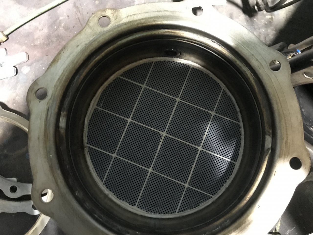 MIU802796 John Deere 50G Exhaust DPF Assem for Sale