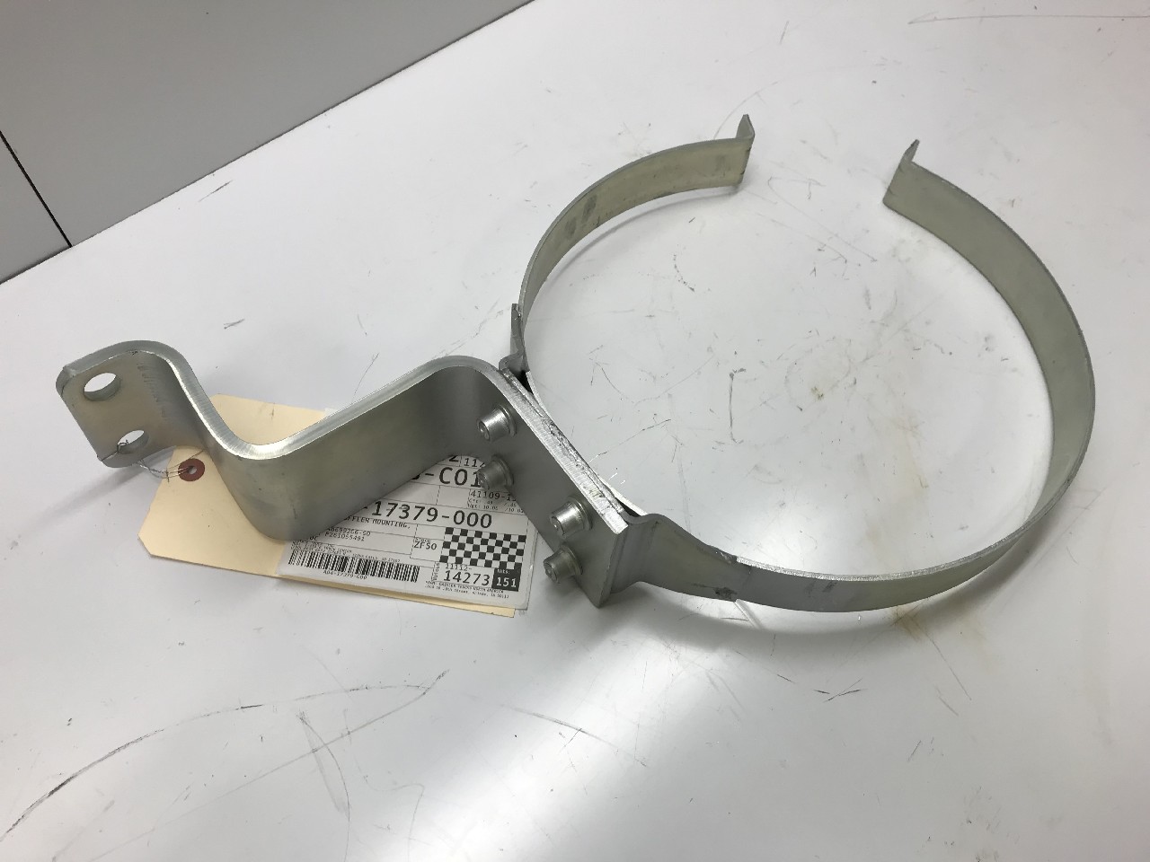 thumbnail image 2 of Freightliner Exhaust Bracket - OEM Part A04-23011-000, Replacement Mounting Bracket For Exhaust Systems 2 of 10