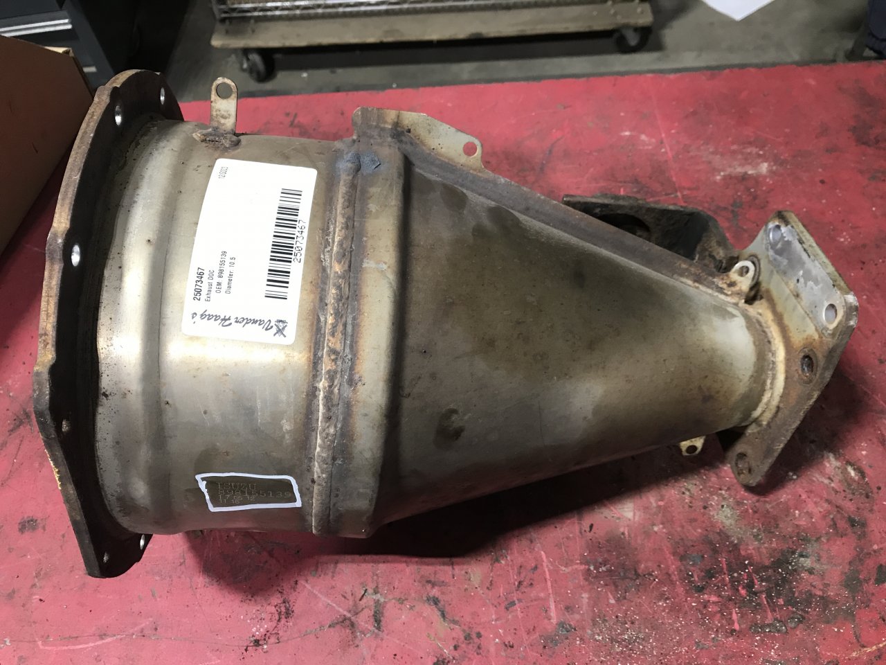 898155139 | Isuzu 4HK1T Exhaust DOC for Sale