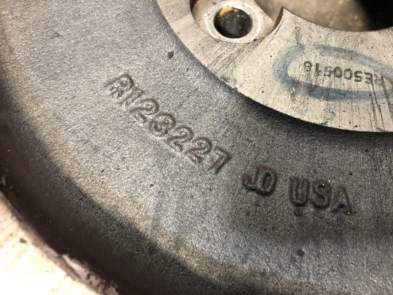 R123227 John Deere 4045T Engine Flywheel for Sale