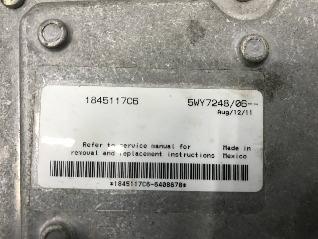 Vt 365 Injector Driver Module 1845117C6 | International VT365 Engine Fuel Injection Component for Sale