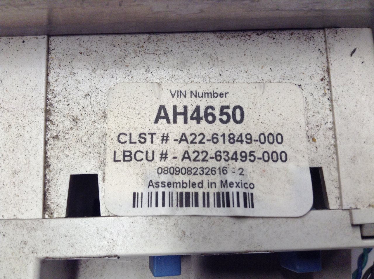 A22-61849-000 | Freightliner CASCADIA Instrument Cluster for Sale