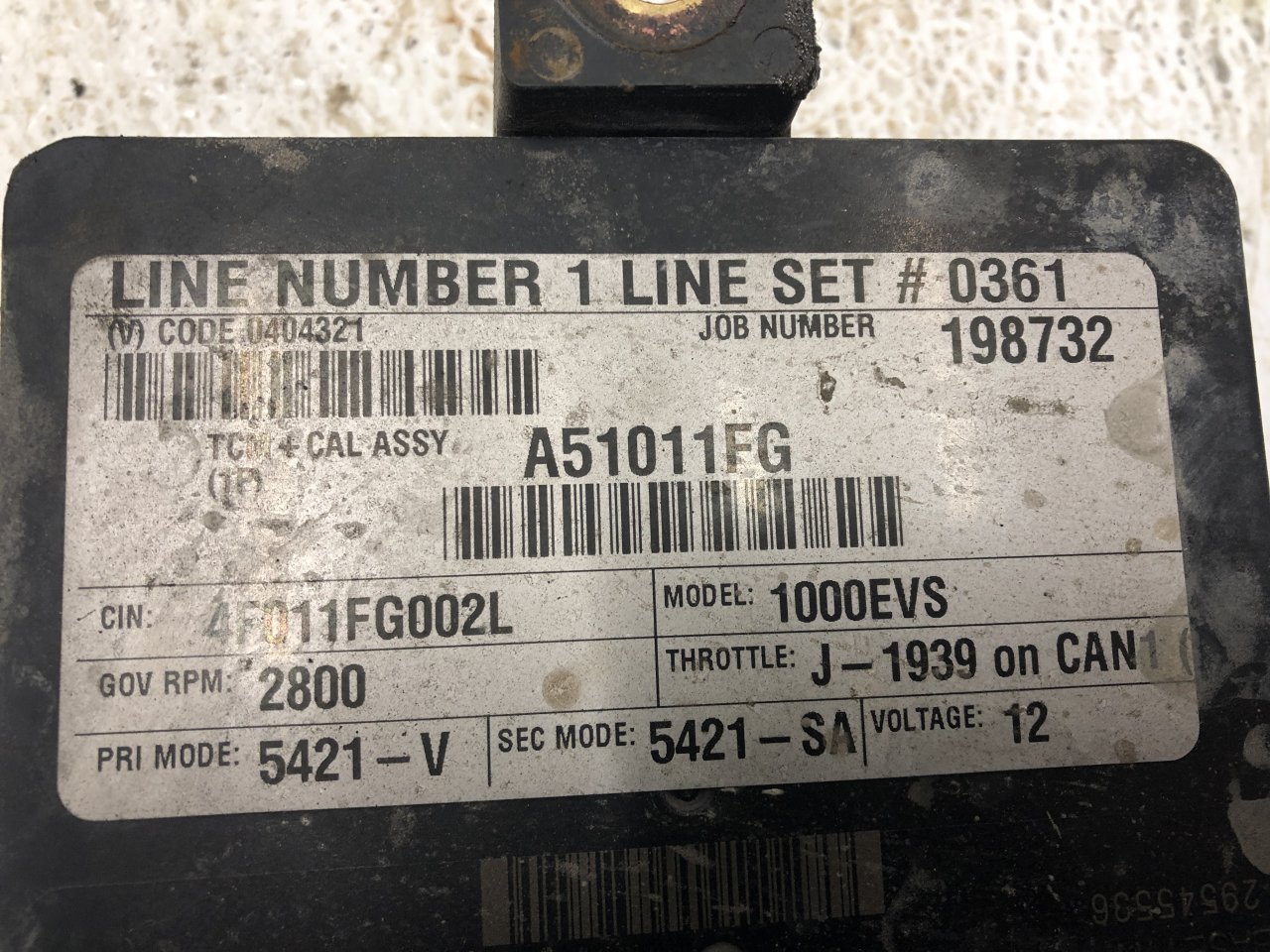 29545536 | Allison 1000 EVS TCM | Transmission Control Module for Sale