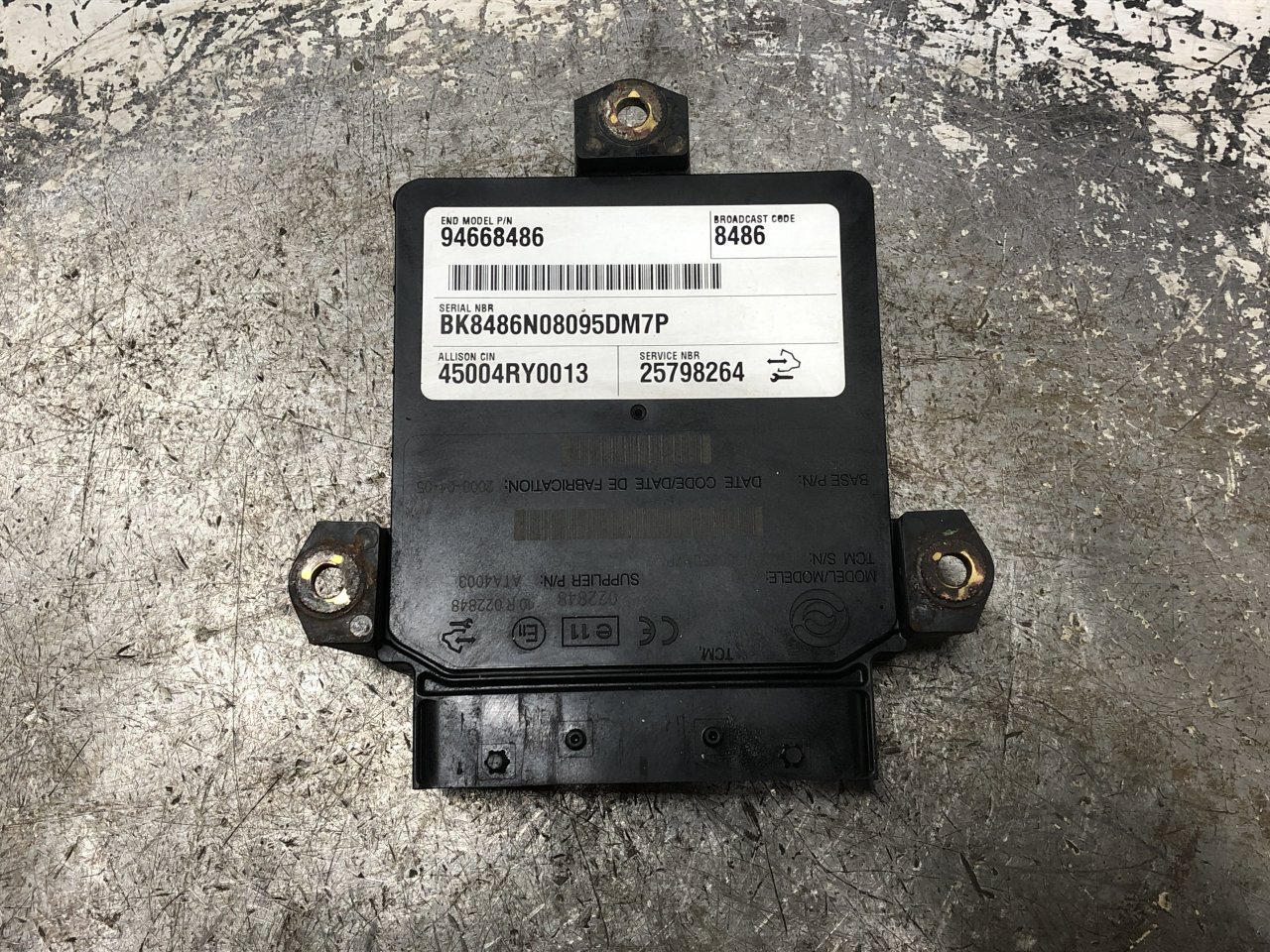 Allison 29545321 TCM | Transmission Control Module for Sale