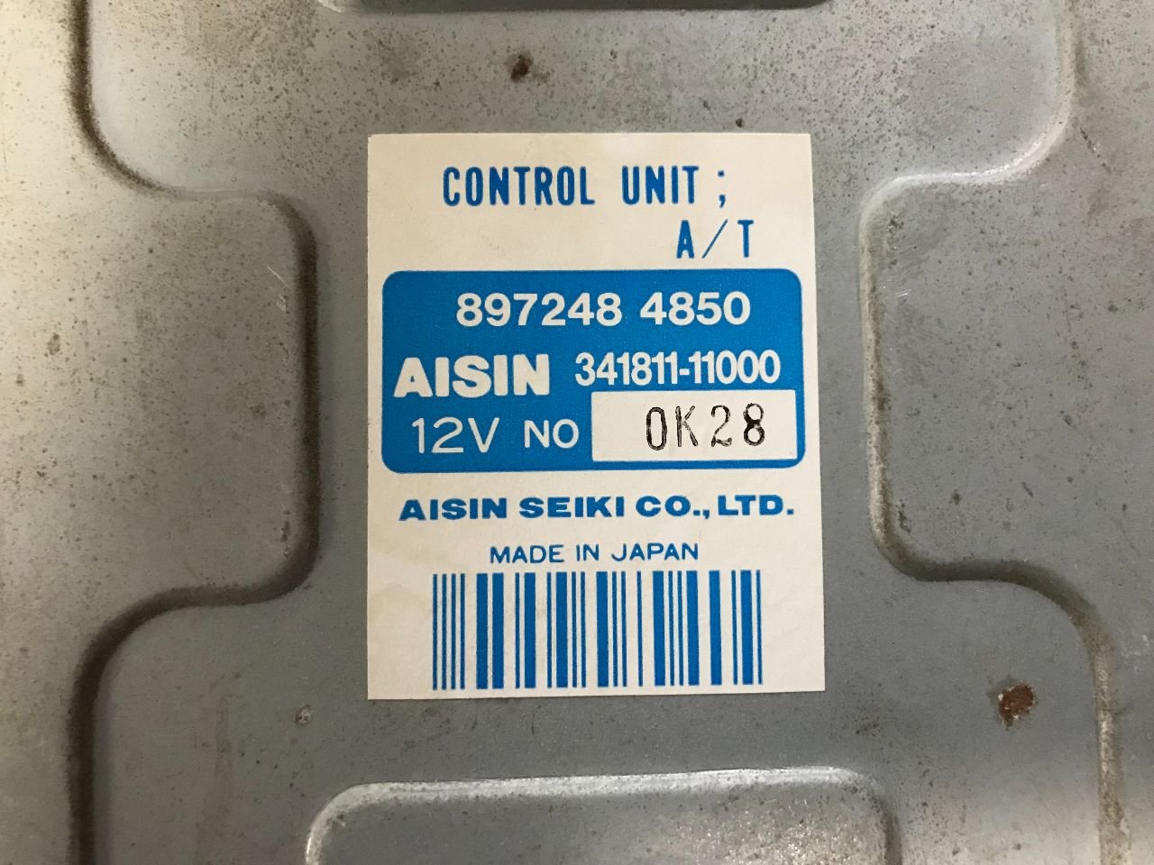 897248 4850 | Aisin Seiki OTHER TCM | Transmission Control Module for Sale