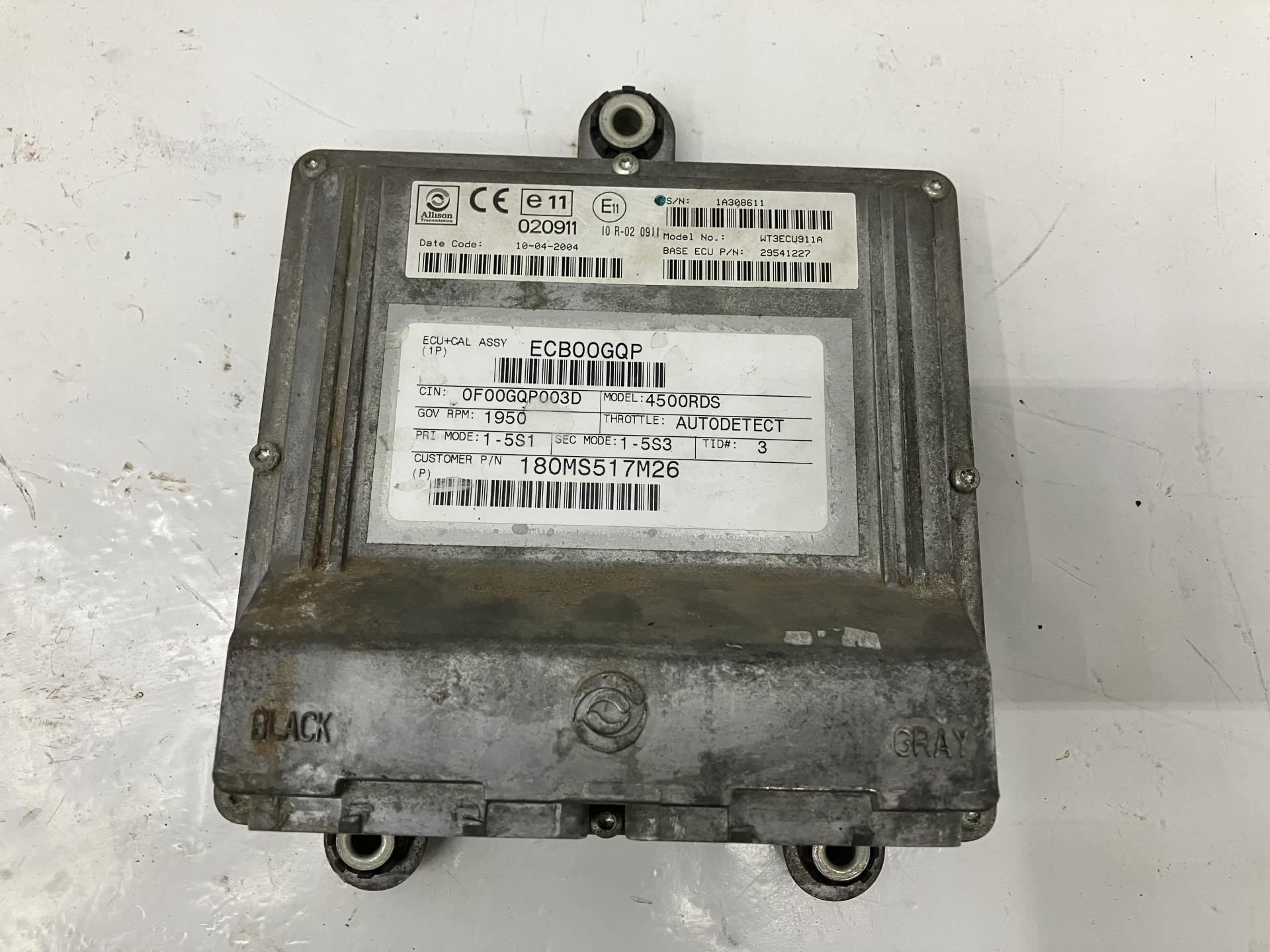 Allison 4560 Rds Control Module Allison 4500 RDS TCM | Transmission Control Module for Sale