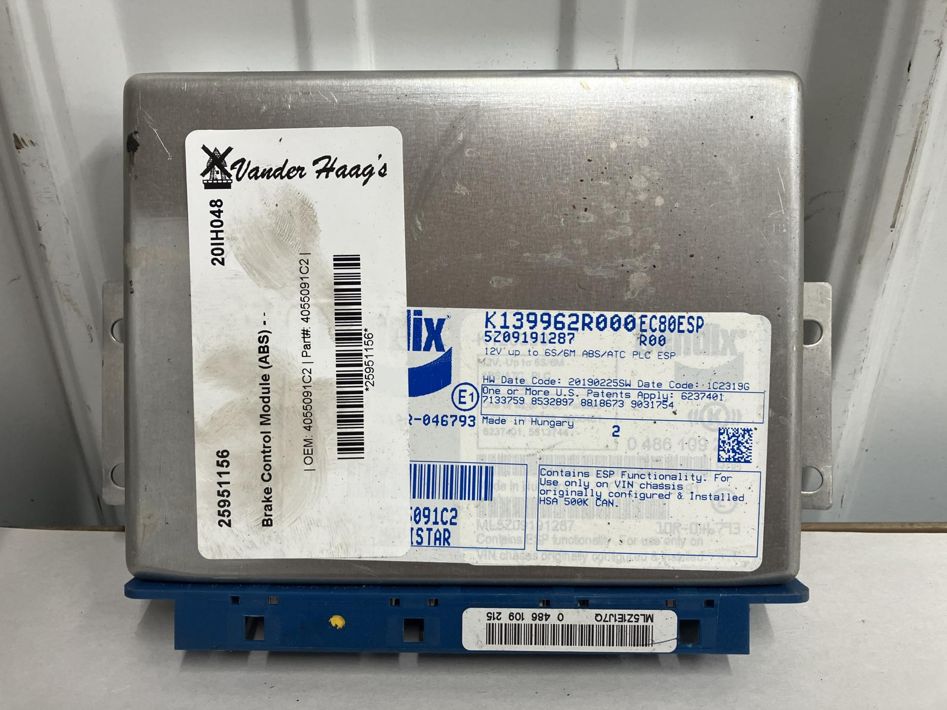 International LT Brake Control Module (ABS) for Sale