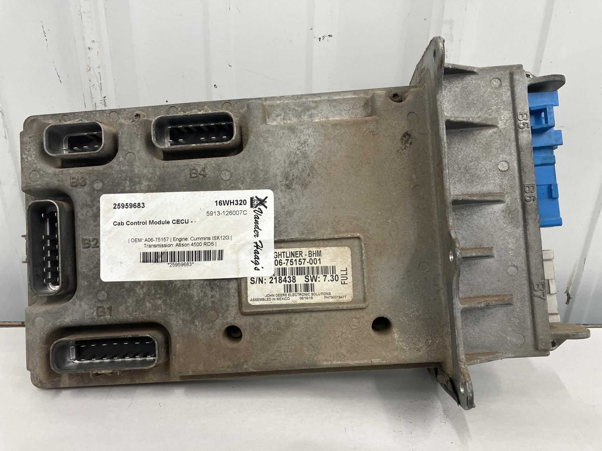 A06-40959-002 | Freightliner 114SD Cab Control Module CECU for Sale