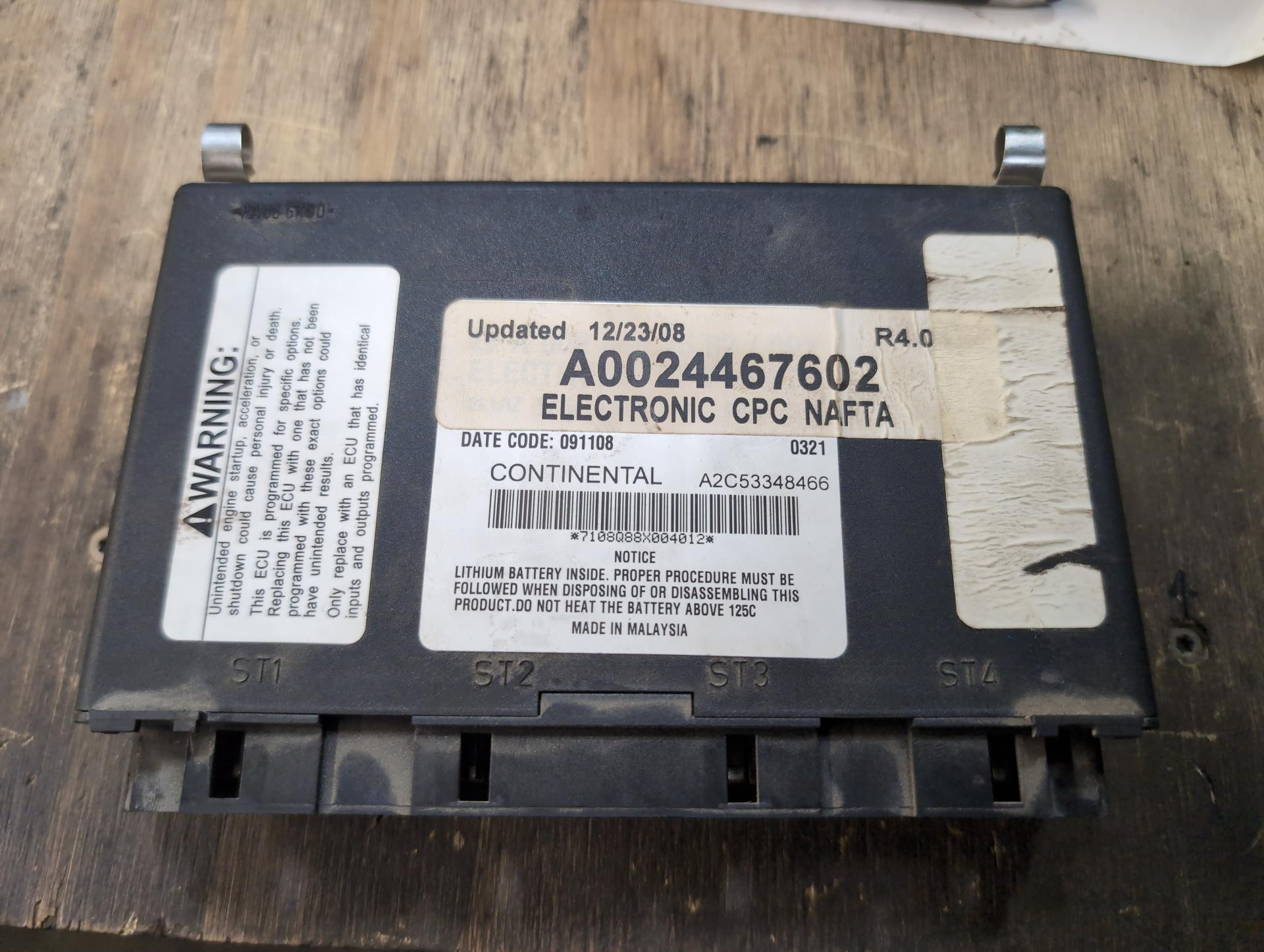 A0034460302 | Freightliner CASCADIA Cab Control Module CECU for Sale