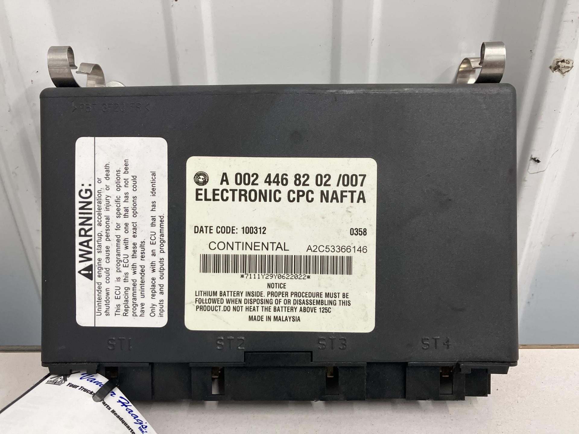 naoページ A0024468202/007 | Freightliner CASCADIA Cab Control Module