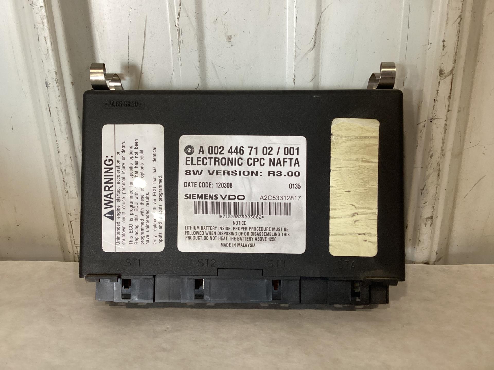 A0024467102 | Freightliner CASCADIA Cab Control Module CECU