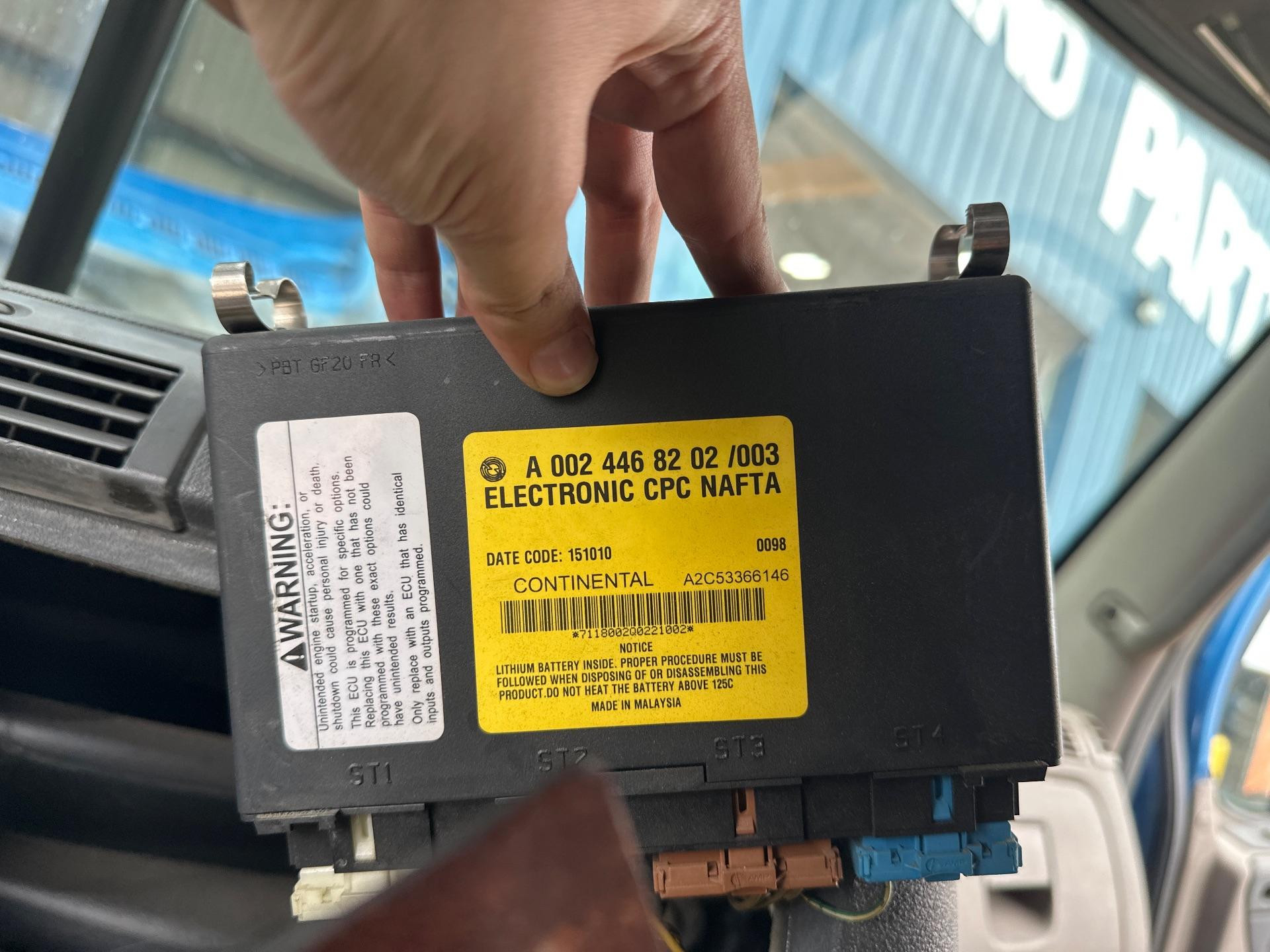 A0024468202 | Freightliner CASCADIA Cab Control Module CECU