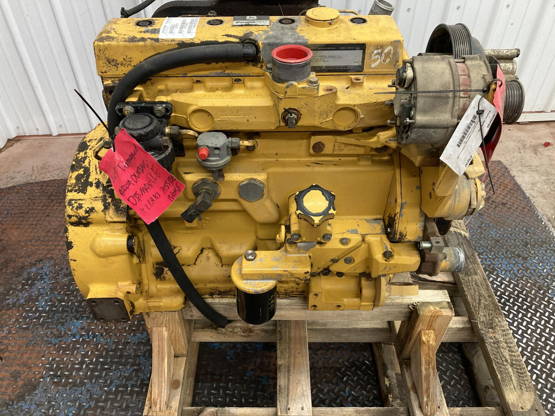 John Deere 4045D Engine Assembly for Sale