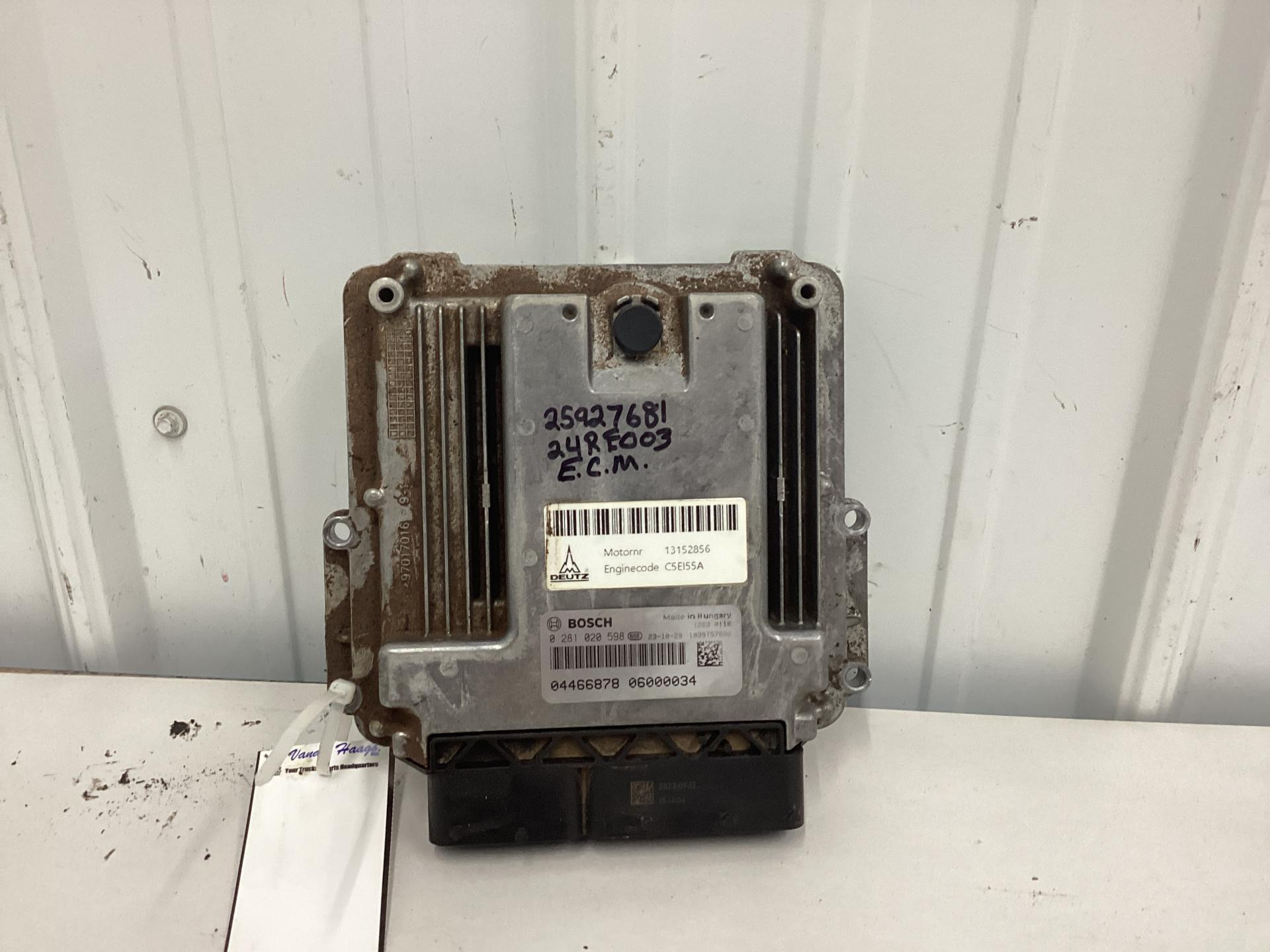 Deutz Def Module Deutz TD2.9L4 ECM | Engine Control Module for Sale