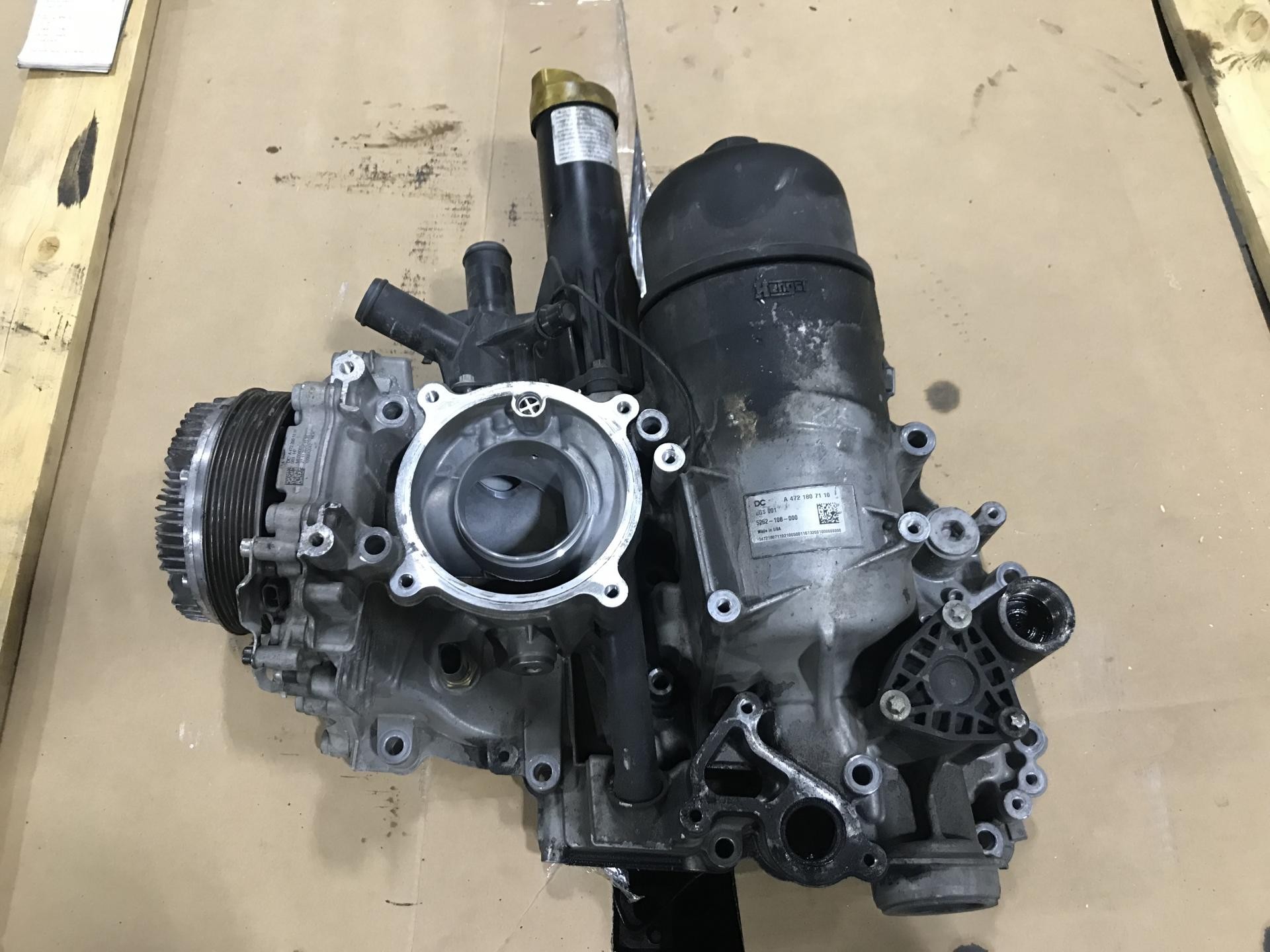 A4721807110 | Detroit DD15 Oil Filter / Cooler Module for Sale