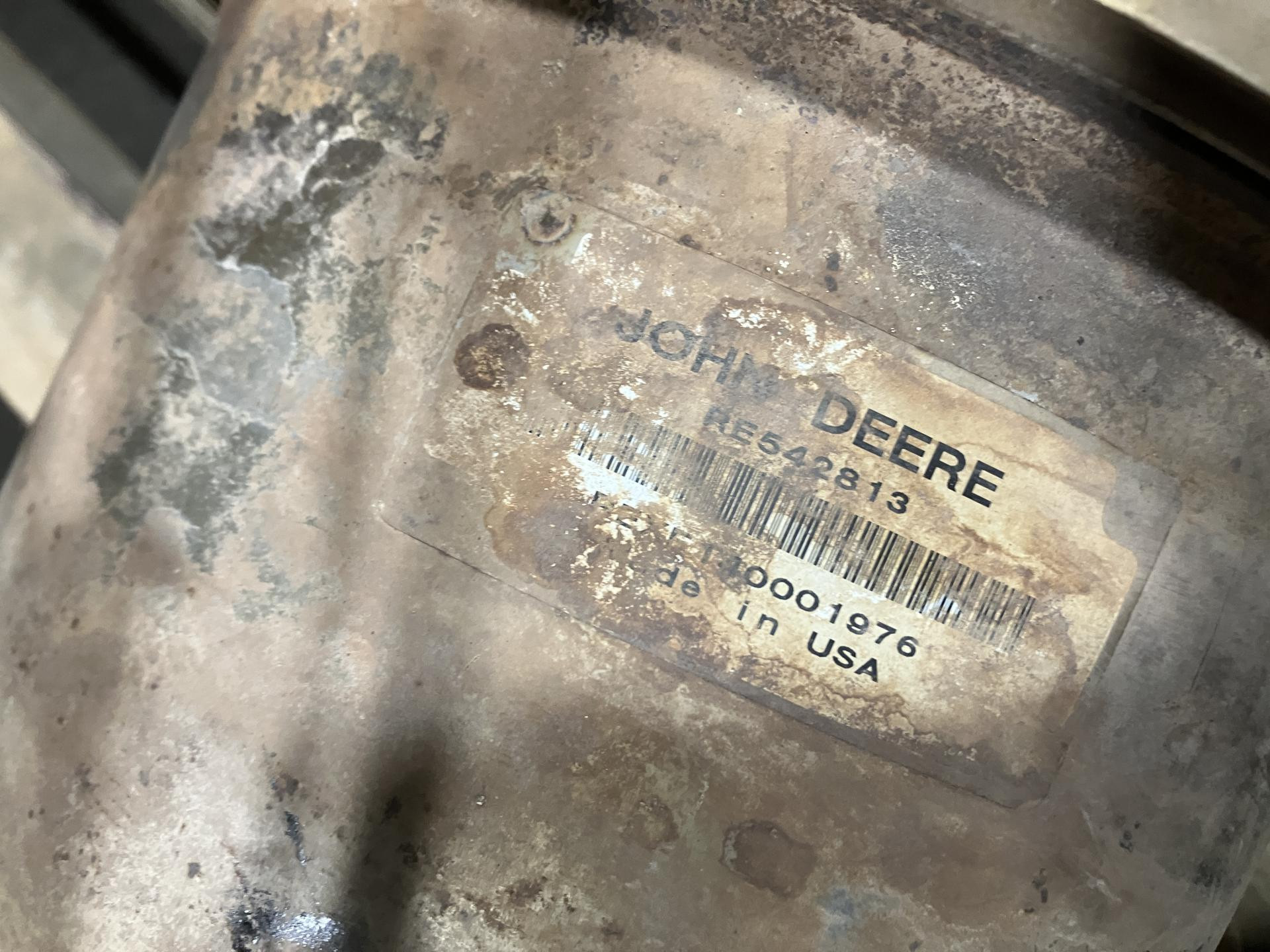 RE551148 | John Deere 544K Exhaust DPF Assem for Sale