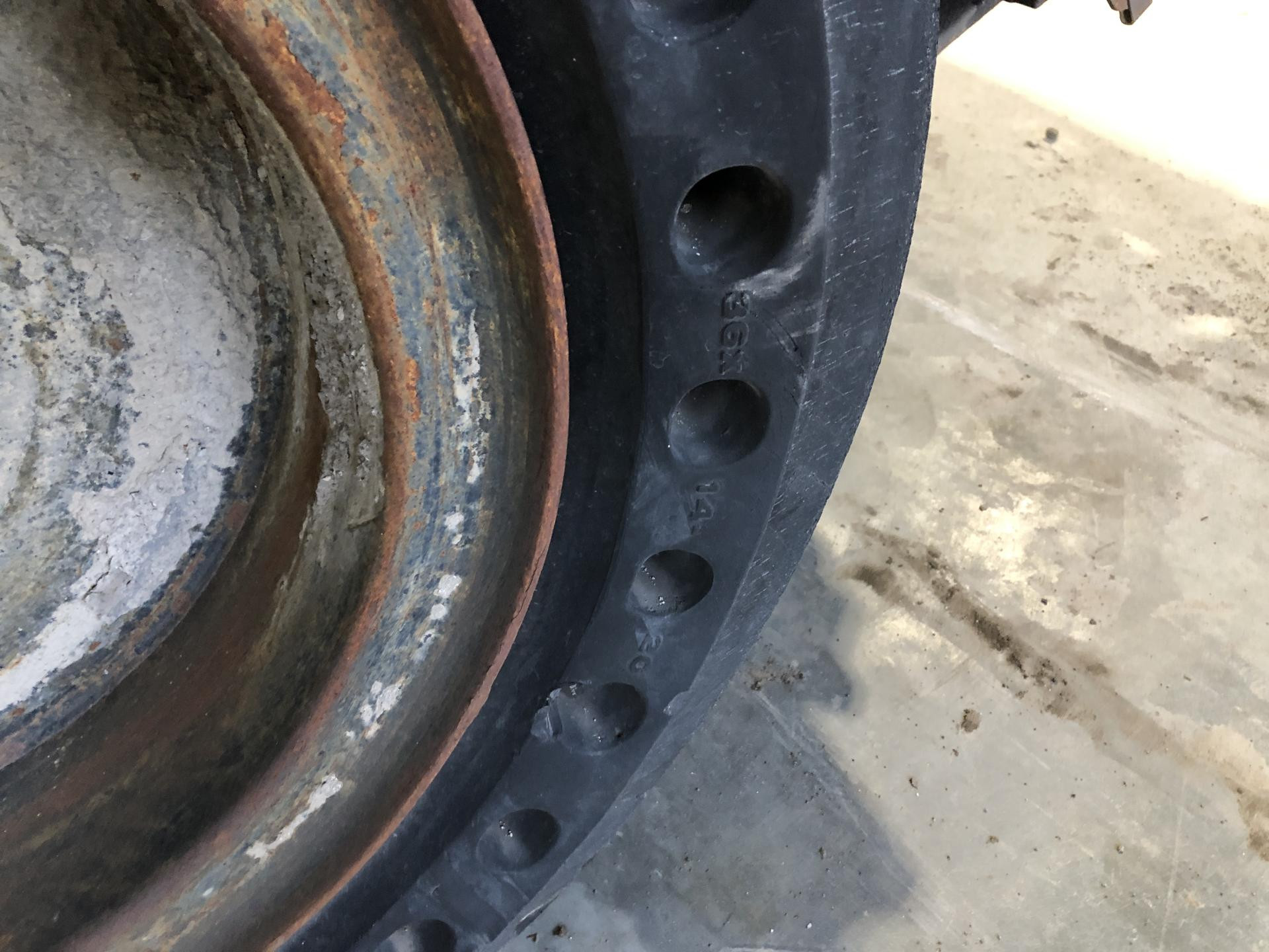 Case SV300 Tire and Rim for Sale