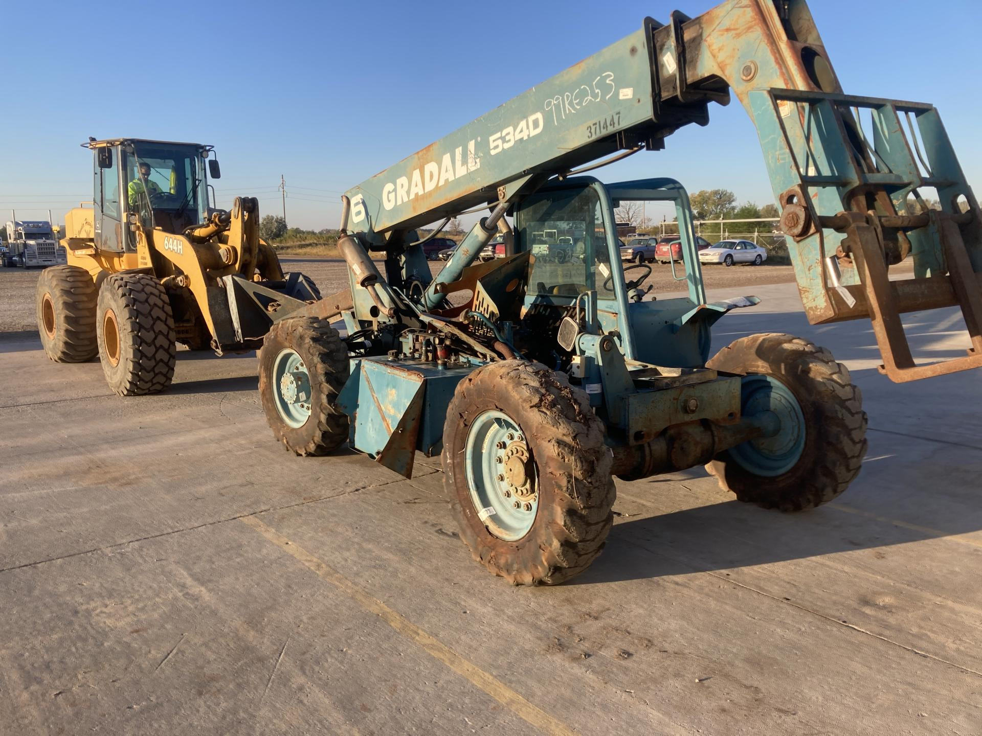 Gradall 534D-6 Equipment Parts Unit for Sale