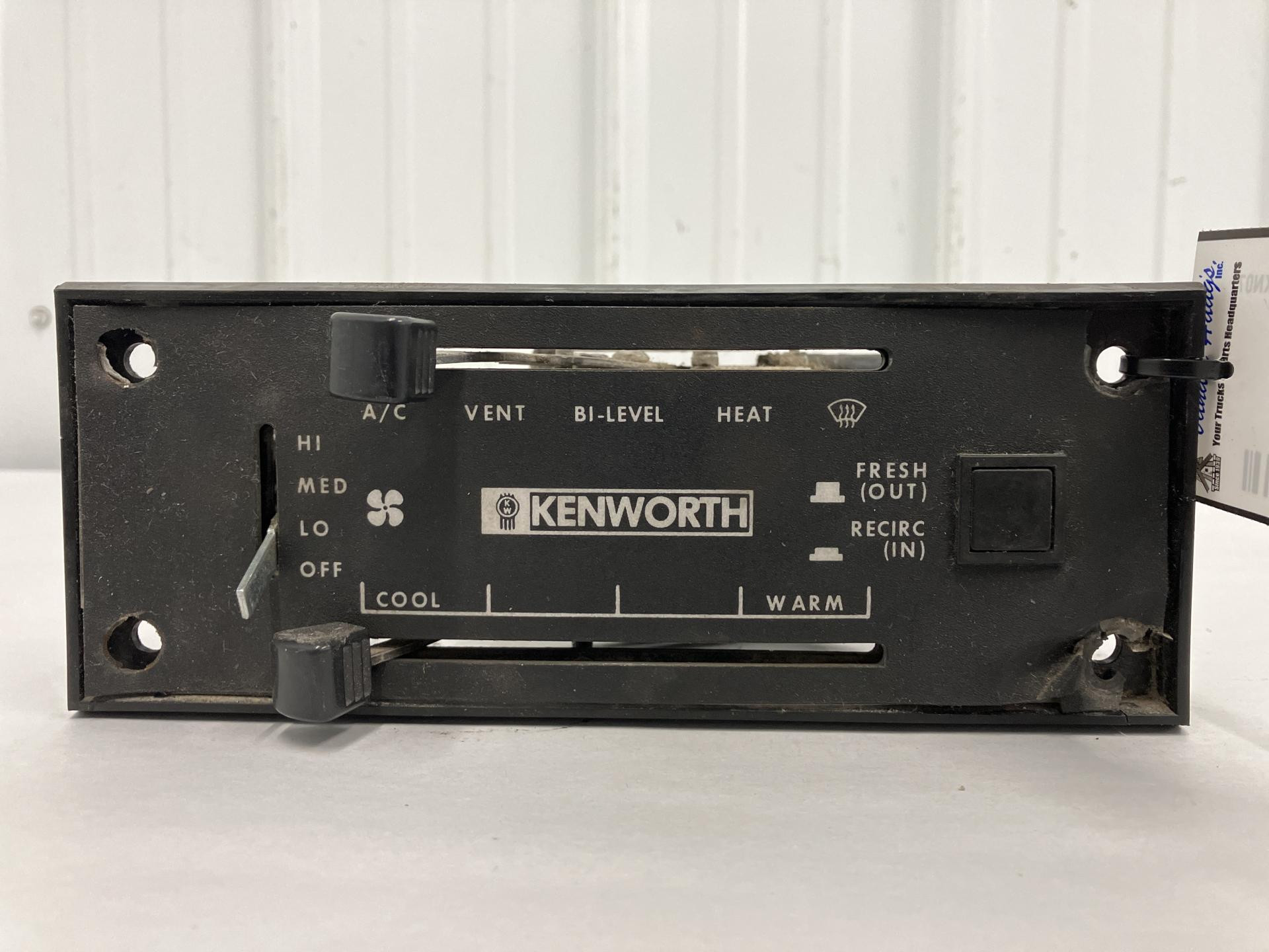 Kenworth T600 Heater & AC Temperature Control for Sale