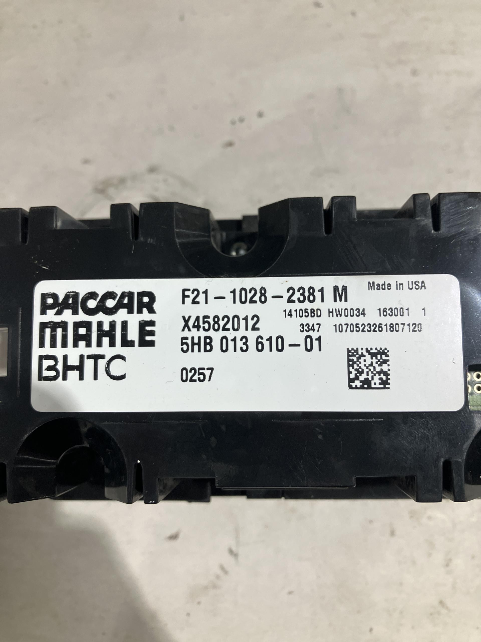 Kenworth T680 Heater & AC Temperature Control for Sale