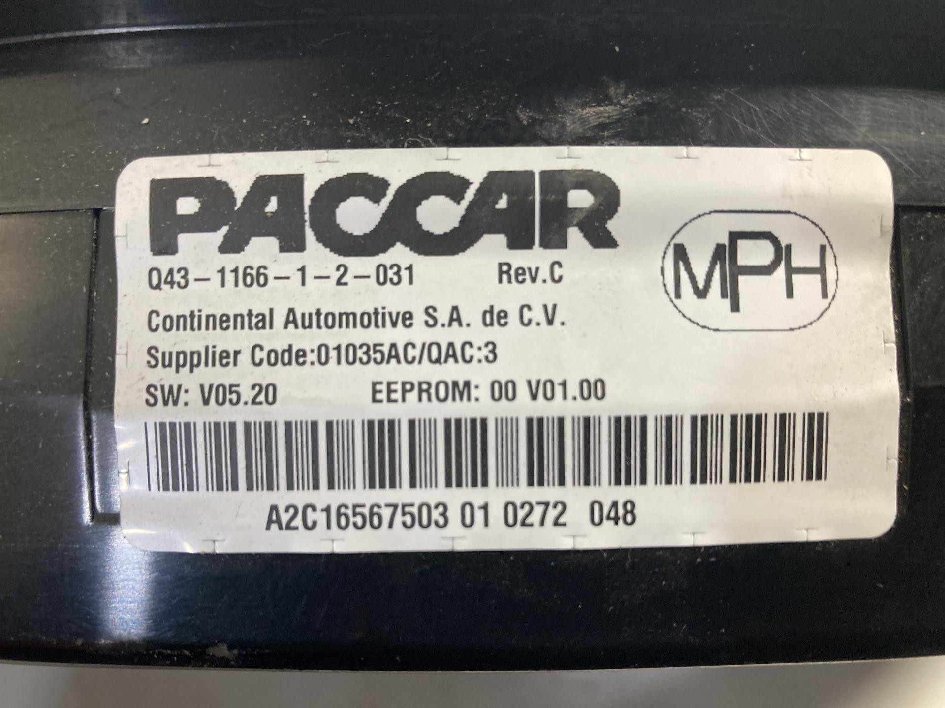Q43-1166-1-2-031 | Kenworth T680 Speedometer Instrument Cluster for Sale