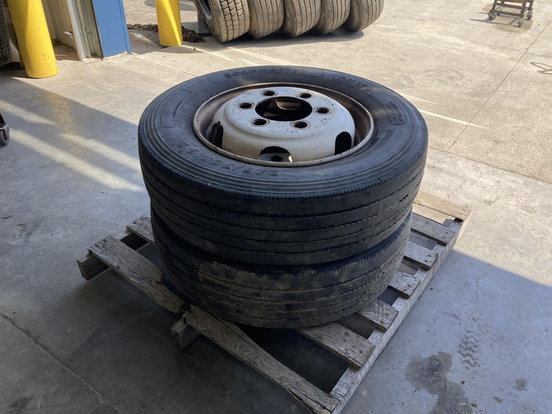 Budd 19.5 Tire and Rim for Sale