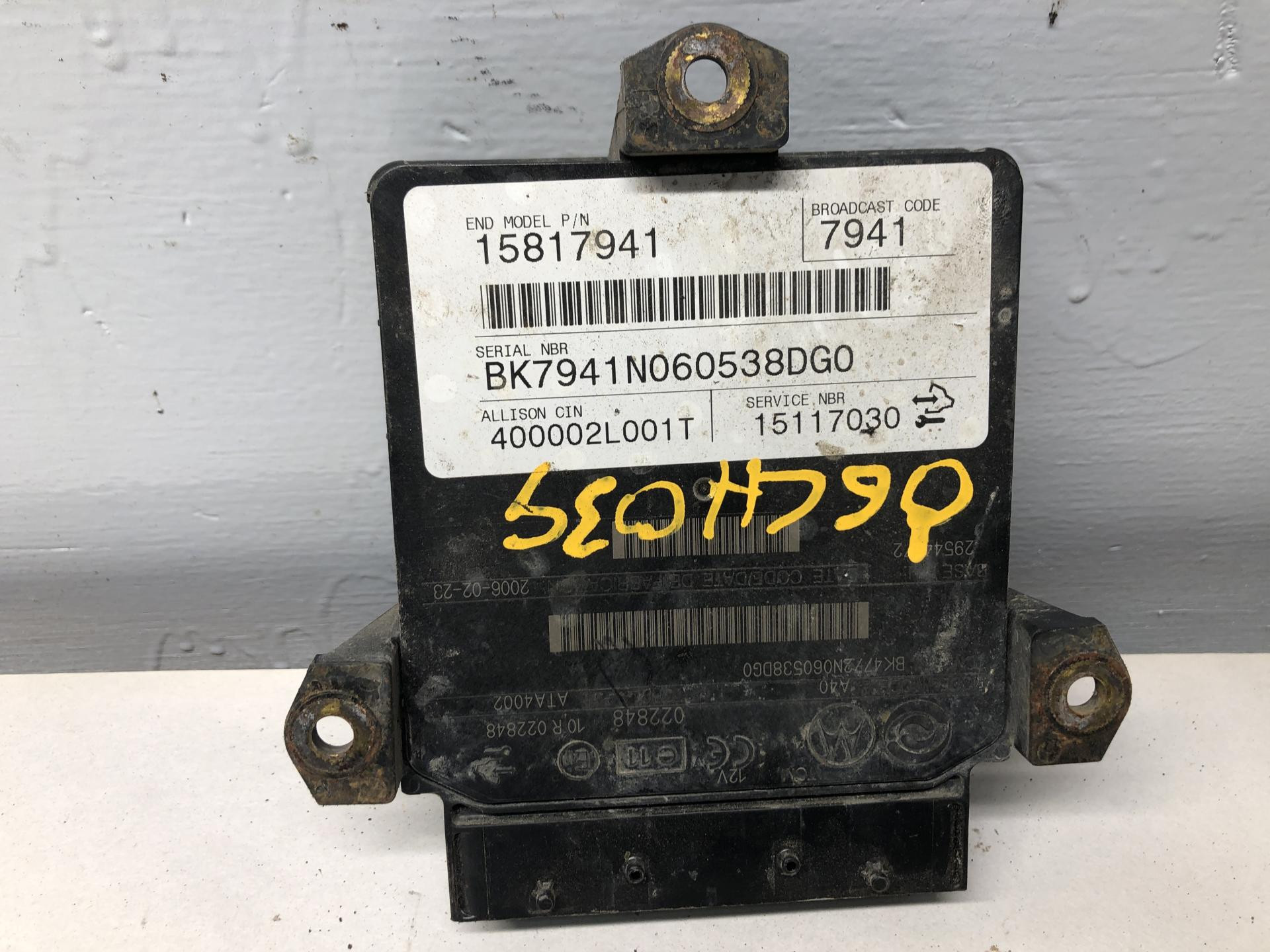 Allison 1000 RDS TCM | Transmission Control Module for Sale