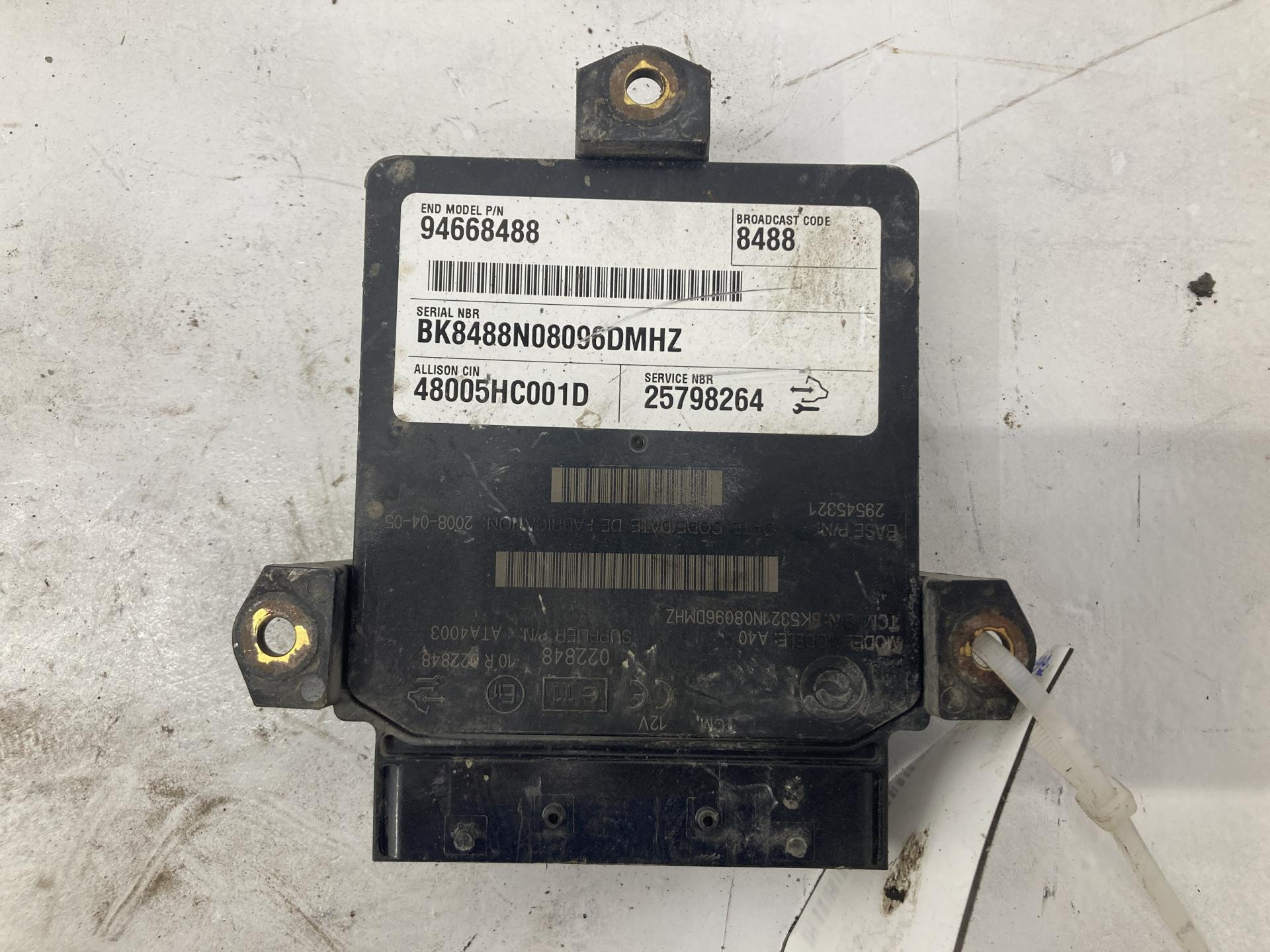 29545321 | Allison 1000 SERIES TCM | Transmission Control Module for Sale