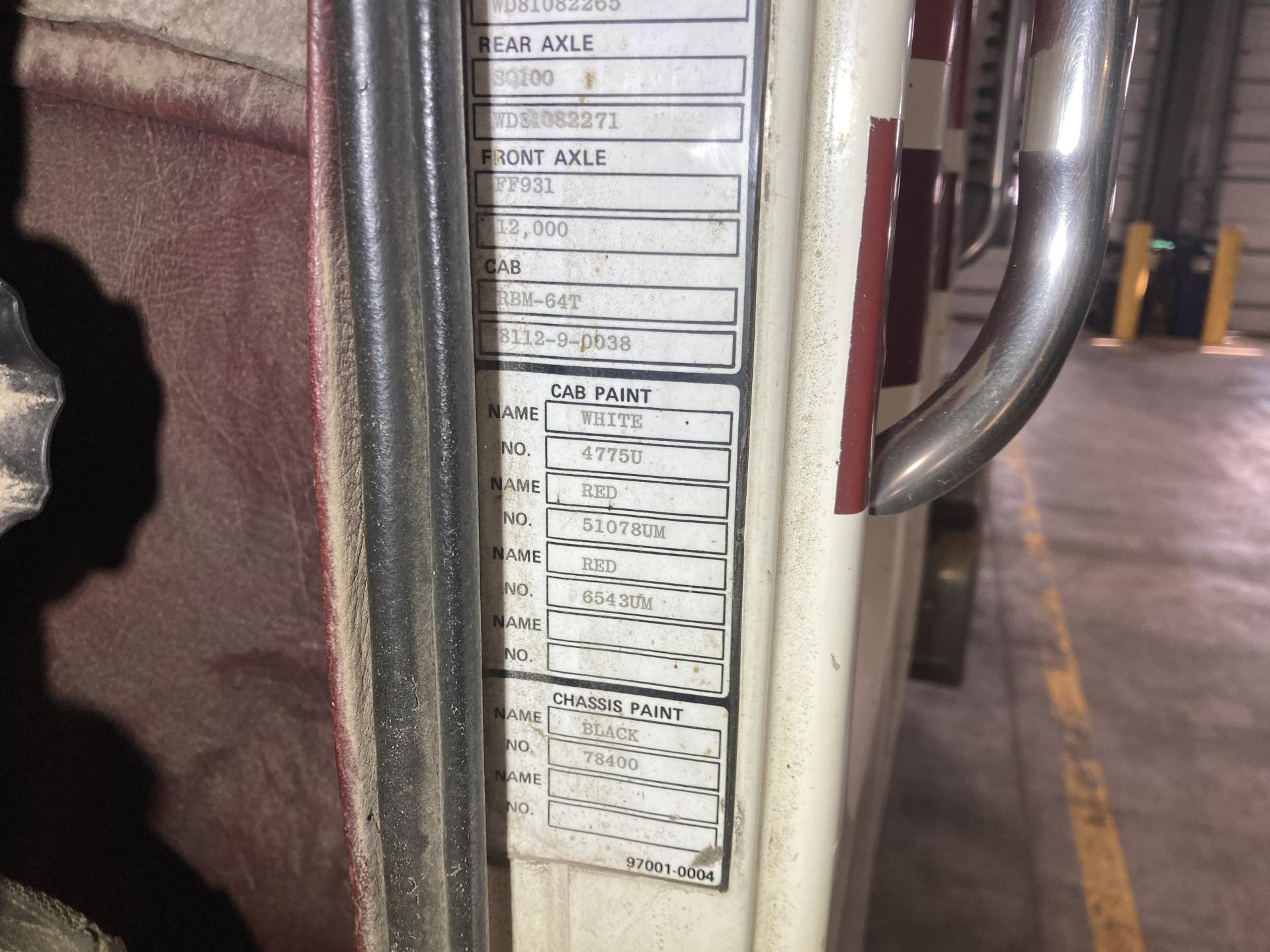 White RBM Parts Unit for Sale