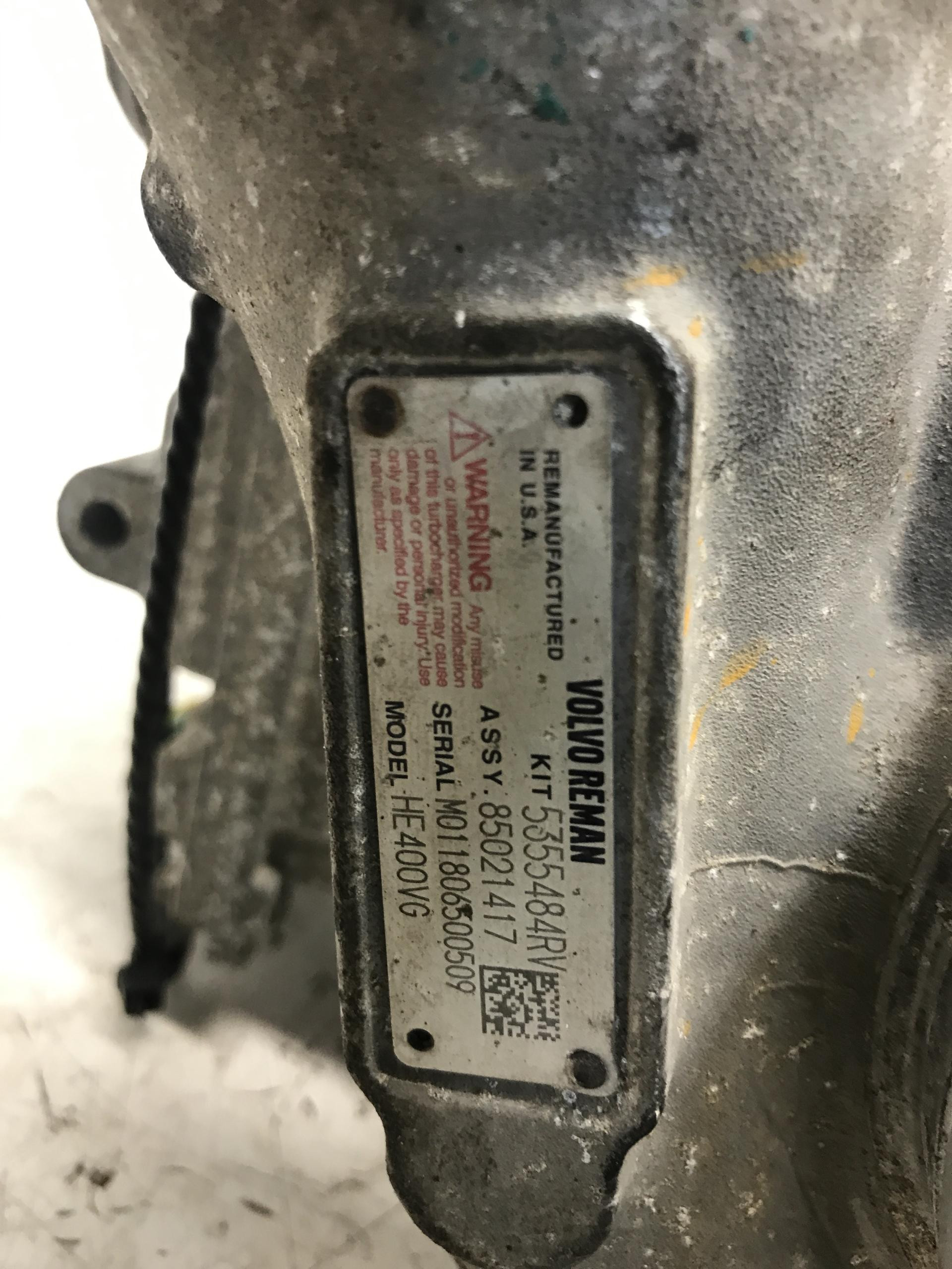 Volvo D13 Turbocharger / Supercharger for Sale
