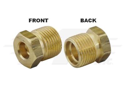 #8 Brass Braze on Male Insert O-Ring Nut, 1/2