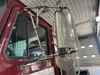 1993-2003 Mack CL600 Stainless Left/Driver Door Mirror - Used
