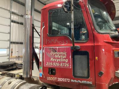 2008-2019 Mack CHU Red Right/Passenger Door - Used
