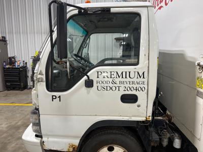 1995-2007 Isuzu NPR White Left/Driver Door - For Parts
