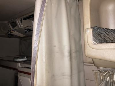 International 9900 Tan Sleeper Opening Interior Curtain - Used