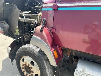 1990-1997 Ford LA9000 Red Left/Driver Extension Fender - Used