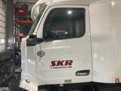 2022-2026 Peterbilt 579 White Left/Driver Door - Used
